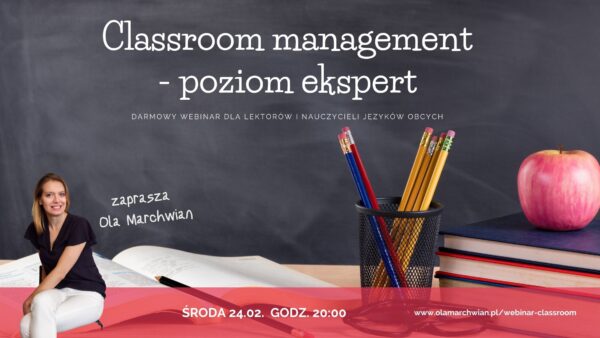 webinar dla nauczycieli classroom management